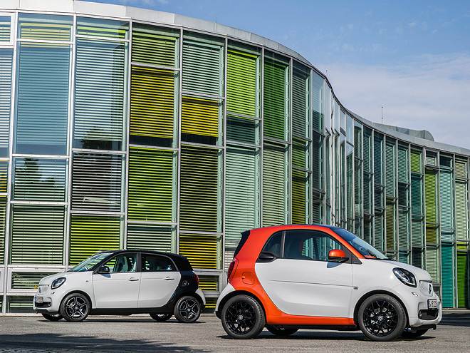 Smart ForTwo And Smart ForFour