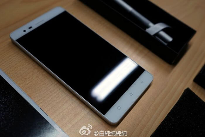 New smartphone Lenovo K5 Note 2016 has real photos