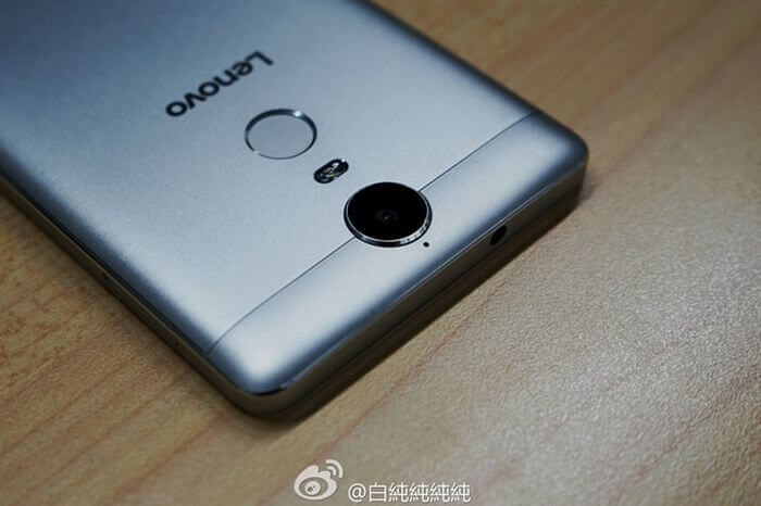 New smartphone Lenovo K5 Note 2016 has real photos
