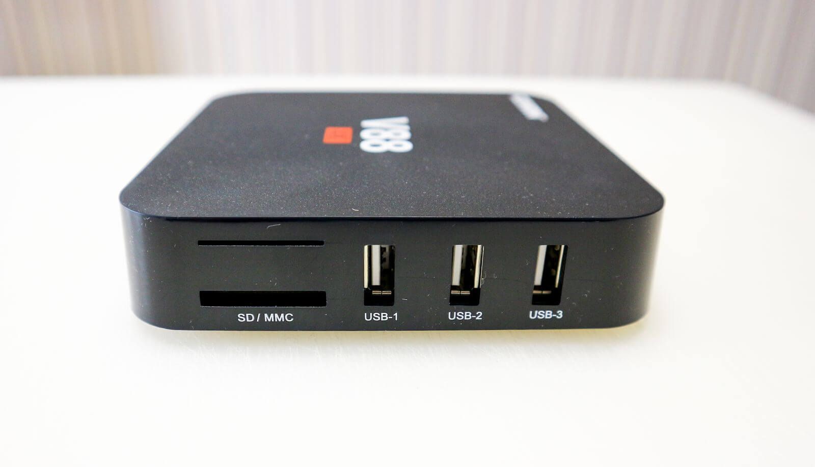 Review SCISHION V88: very cheap TV box with Android 5.1