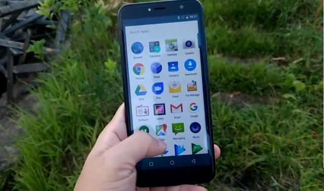 Review Cubot X18 display