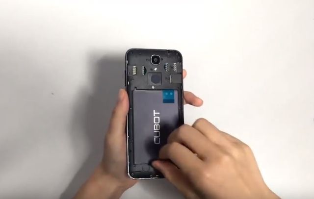 Review Cubot X18 battery