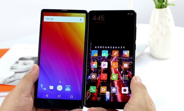 Review Oukitel Mix 2 display