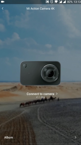Review Xiaomi Mijia Camera Mini 4K connection