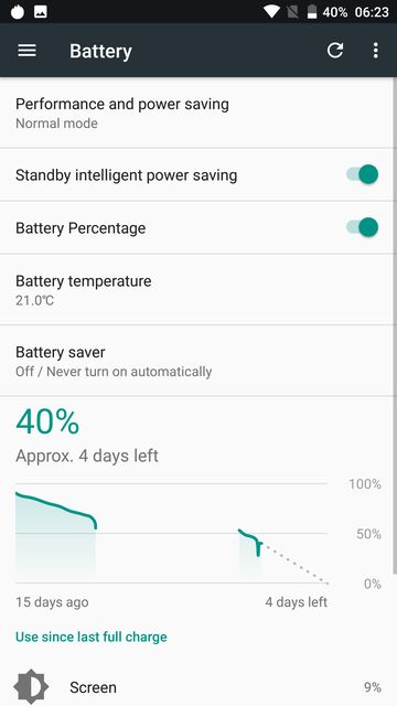 Elephone S8 Red REVIEW battery