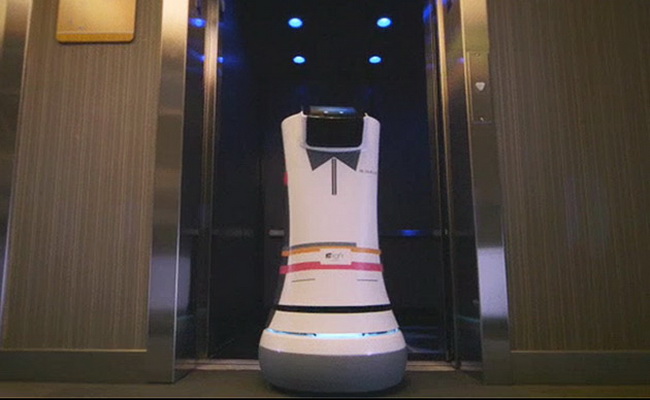 IN CALIFORNIA AROUND PEOPLE WILL BE SERVED BY ROBOT BUTLER