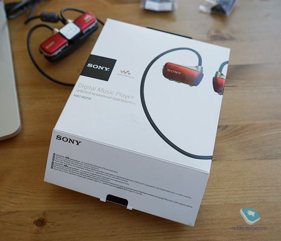 Review player Sony Walkman NWZ-W273S