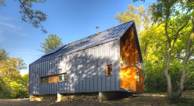 American designer built a house-box Matchbox