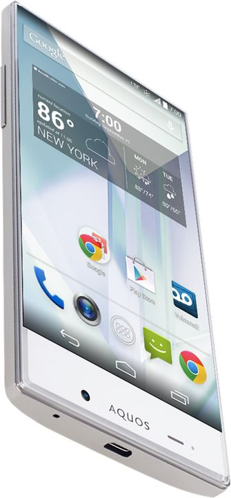 Japanese smartphone Sharp Aquos Crystal (305SH) review