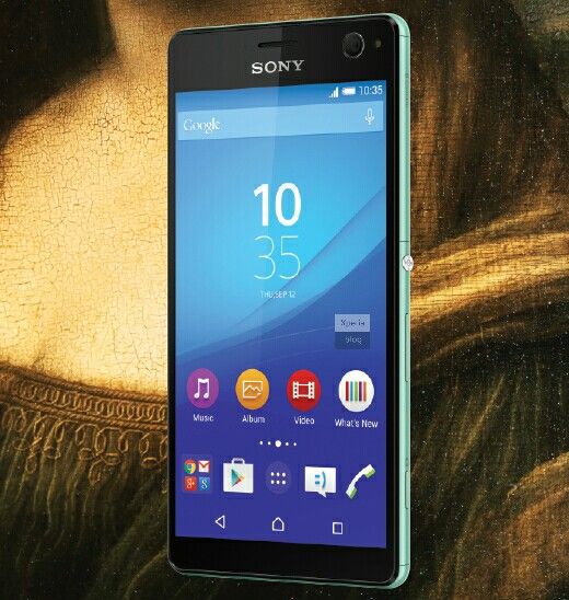 Sony Xperia C4: first render self-image of the smartphone