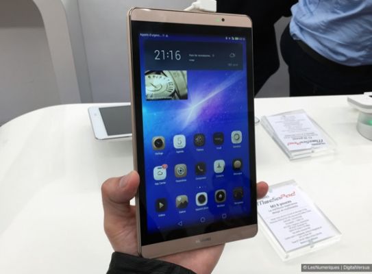 Huawei introduced the tablet MediaPad M2