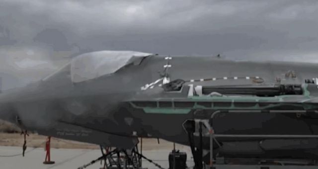 The first test onboard weapons the F-35