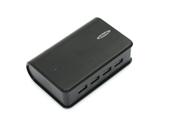 Review charger Ednet 4-Port USB Charging Station