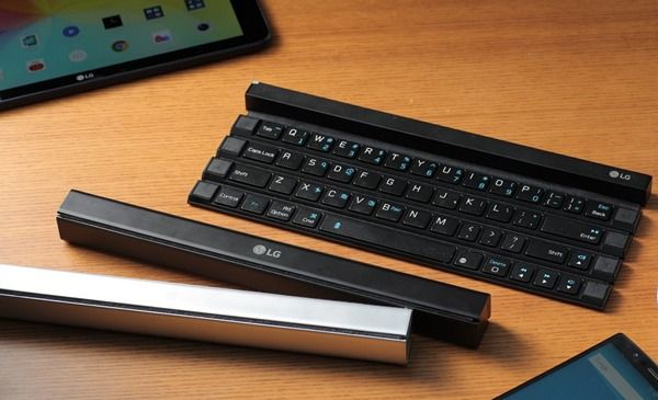 bluetooth keyboard with tablet holder