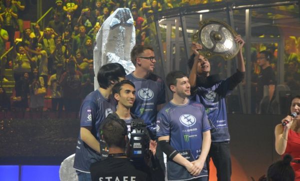 Named Champion The International 2015