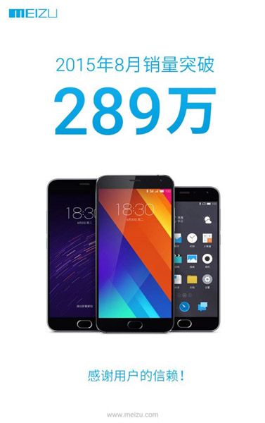 Meizu has set a new sales record