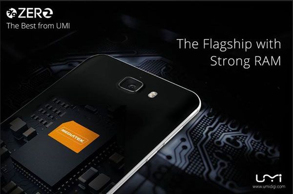 UMi Zero 2: The new flagship can get 4 GB of RAM and chipset Helio X20