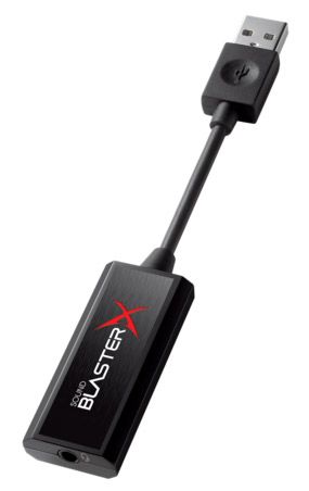 Sound BlasterX G1: portable sound card for gamers