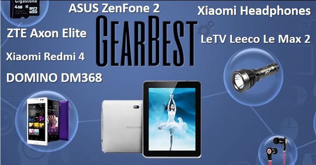 New Coupon codes from GearBest: smartphones, TV set-top boxes and more