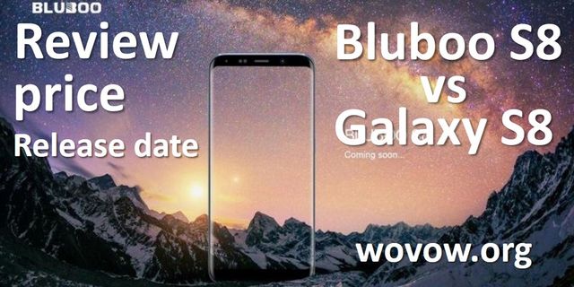 Review Bluboo S8 Frameless Flagship: price, release date, comparison with Galaxy S8