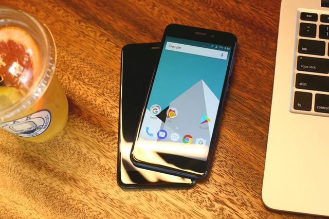Review Vernee M5 screen