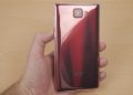 Elephone S8 Red REVIEW design red back panel silicone case