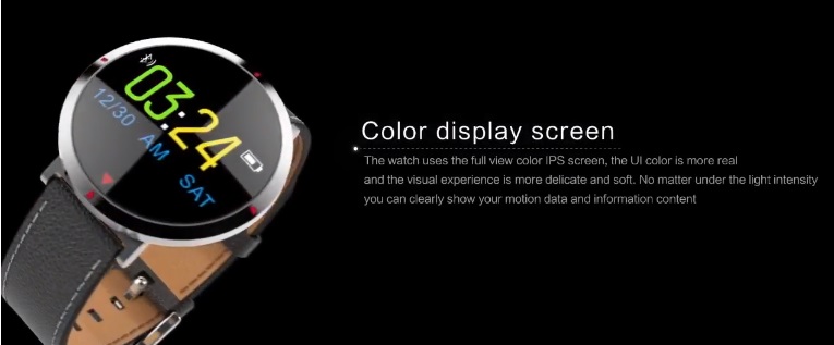 Smart watch Alfawise S2: price, specifications, photo