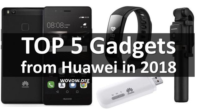 TOP 5 Best Gadgets from Huawei on GearBest in 2018