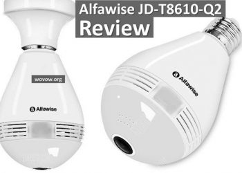 Alfawise JD-T8610-Q2 REVIEW: You Haven't Seen This Before! 360 Wi-Fi IP camera + Light Bulb