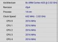 Xiaomi Redmi S2 Review Performance CPU-Z