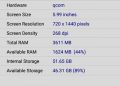 Xiaomi Redmi S2 Review Performance CPU-Z