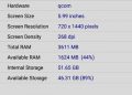 Xiaomi Redmi S2 Review Performance CPU-Z
