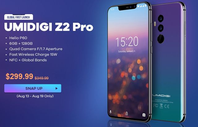 UMIDIGI Z2 Pro - FLASH SALE