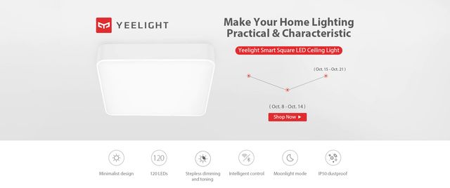 Yeelight Smart Square LED Ceiling Light