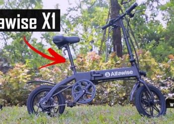 Alfawise X1 REVIEW: Folding Urban Electric Bike 2018 - You Don't Need A Car!