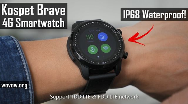 Brave First REVIEW: Waterproof Android Smartwatch