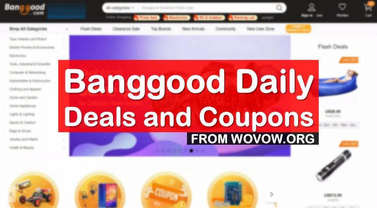 Banggood Daily Deals and Coupons