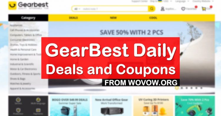 GearBest Daily Deals and Coupons - UPDATE: July 11, 2019