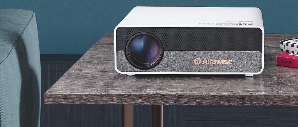 Alfawise Q9 BD1080P HD 4K Smart Home Projector