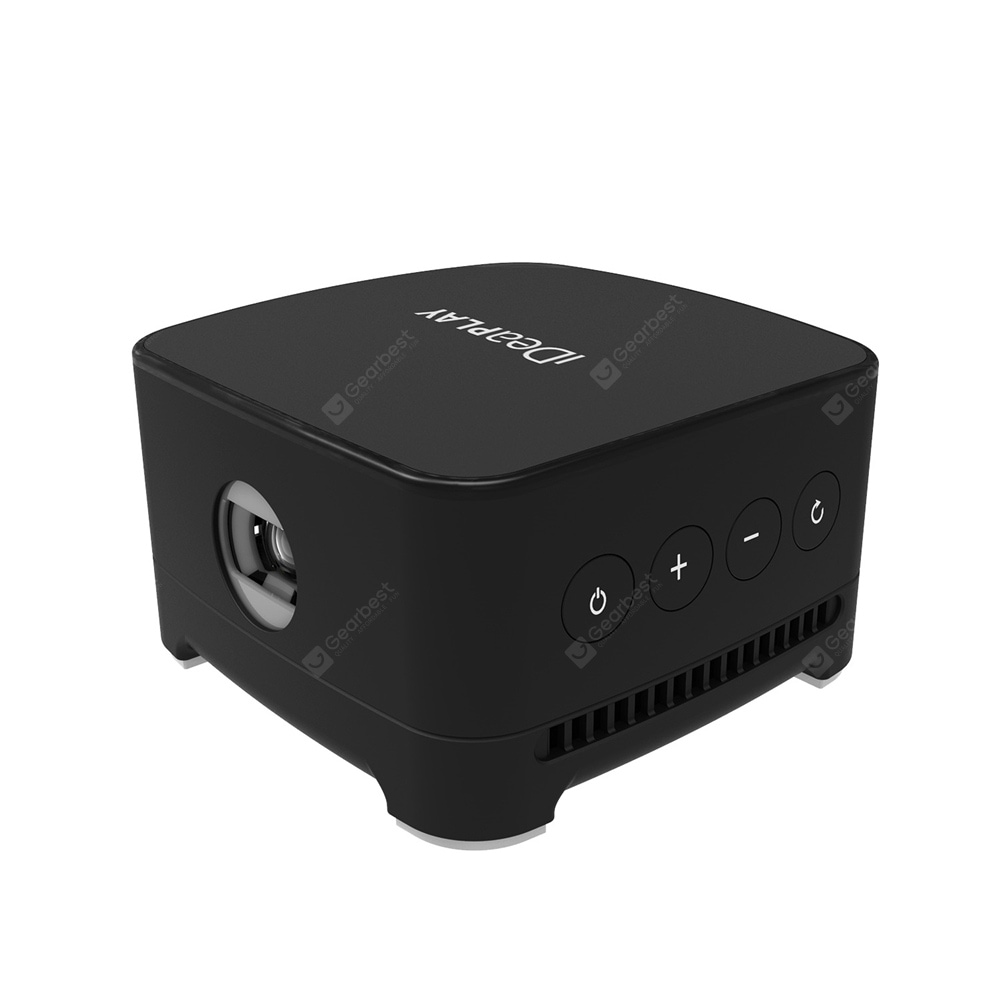IDEAPLAY P100B Android 7.1 Wireless WiFi Mini Smart Projector