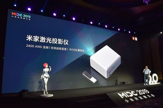 Xiaomi Mijia Laser Projector 2019 Has 2400 ANSI Lumens and