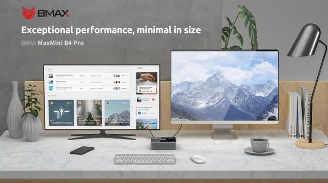 BMAX's new line of mini PCs: B1, B2 Plus, B3 Plus and B4 Pro