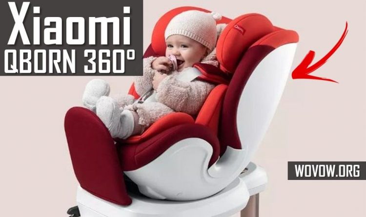 Xiaomi QBORN 360° First REVIEW: Child Car Seat With 360 Degree Rotation