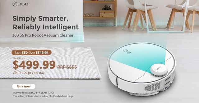 360 S6 Pro FIRST REVIEW: This robot vacuum cleaner is newer than the 360 S7.