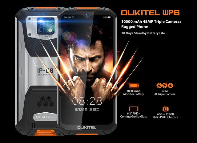 Oukitel WP6 FIRST REVIEW and Comparison with Oukitel WP5