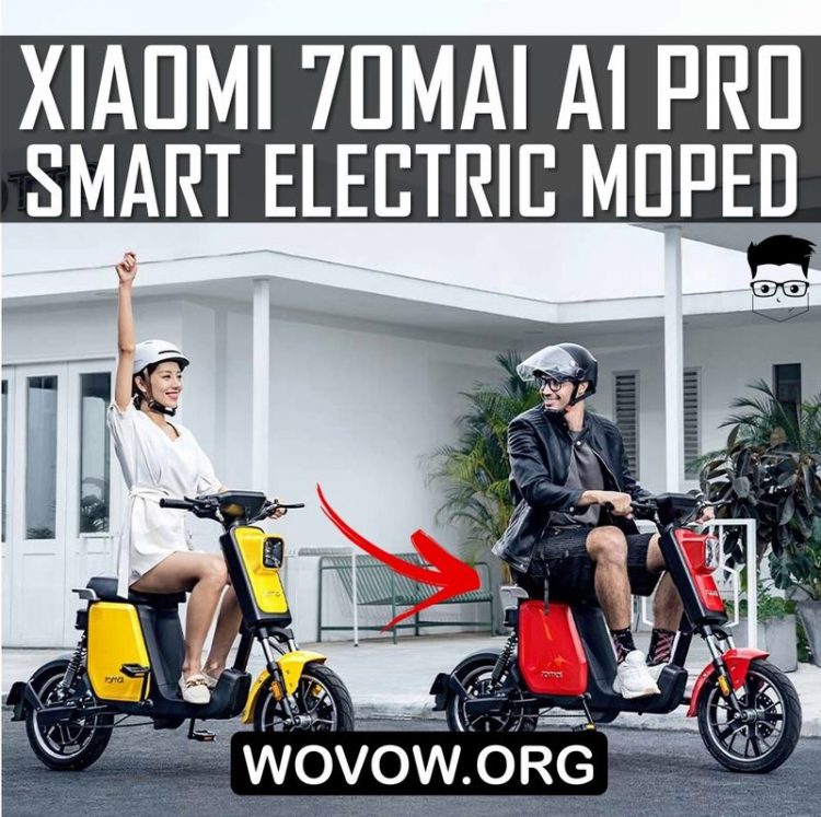 Xiaomi 70mai A1 Pro First REVIEW: Really Smart Electric Moped 2020