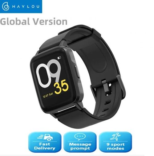 Haylou LS01 Global Version Smart Watch - GearBest