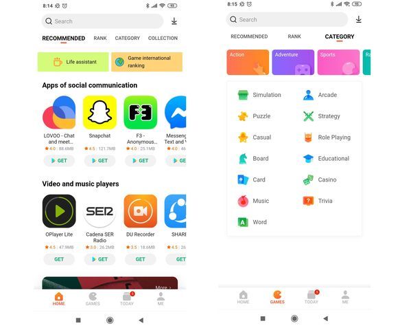 How do I turn off notifications from GetApps on Xiaomi?